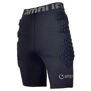 Amplifi Salvo Pantalones Protectores Negro - Pantalones de protección para deportes de invierno, fabricados con material resistente al agua y al viento, acolchados para mayor seguridad en caídas, diseño ergonómico que permite libertad de