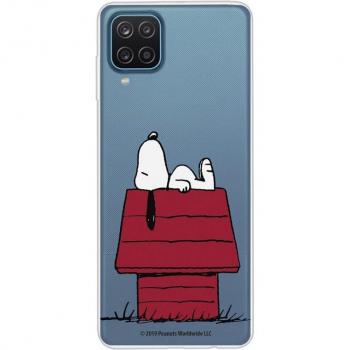 Funda para Galaxy A12 Oficial de Peanuts Snoopy casa - Snoopy
