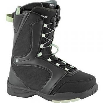 Nitro Flora TLS 2024 Botas de Snowboard para Mujer - Asequibles, Cómodas y en color negro
