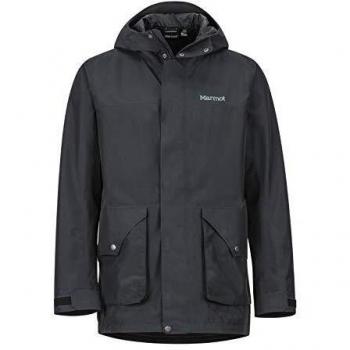 Marmot Wend Jacket Chubasqueros, Chaqueta, Prueba De Viento, Impermeable, Transpirable, Hombre, Black, XXL