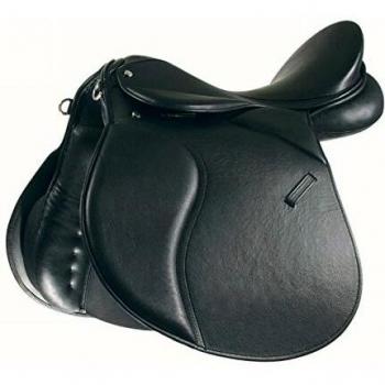 PFIFF Pony Sillín New Lord, Negro 15,5 kw3
