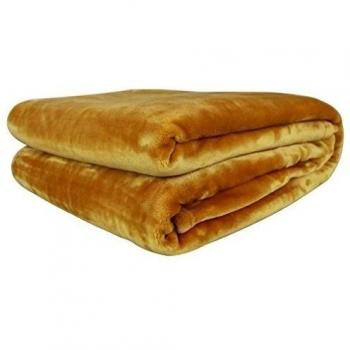 Auralum® Beige 210 X 280CM Manta Polar de Sofa Cama