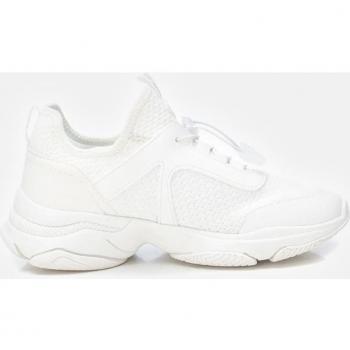 Zapatilla Xti Mujer Blanca Elástica con Cierre de Elástico