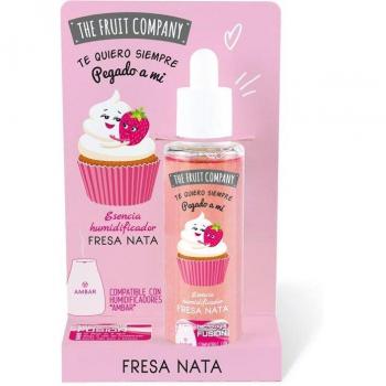The Fruit Company Esencia Hidrosoluble para Humidificador Fresa y Nata 50ml