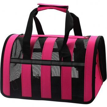 Transportín Portátil y Plegable para Perros y Gatos - Bolsa de Transporte S-34X24X24CM