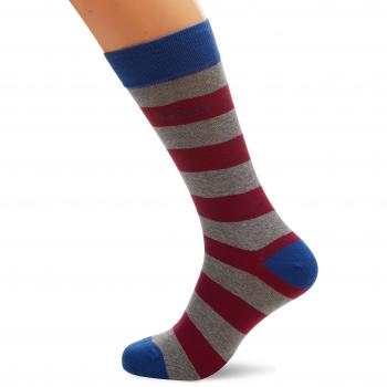 GANT Bar Stripe Socks, Calcetines para Hombre, Morado