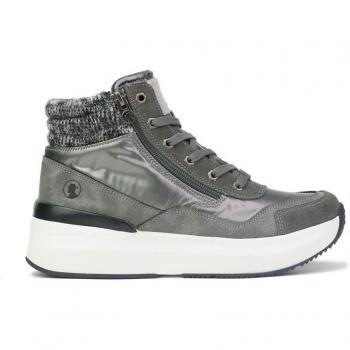 Botines de mujer Coronel Tapiocca T310-59 con cordones en gris