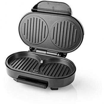NEDIS Hamburger-automat Máquina para Hamburguesas, Negro