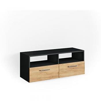 Mueble Bajo para TV Vicco Diego, Antracita, 95 x 38 cm