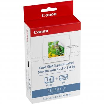 Canon KC-18IS - Adhesivos Cuadrados
