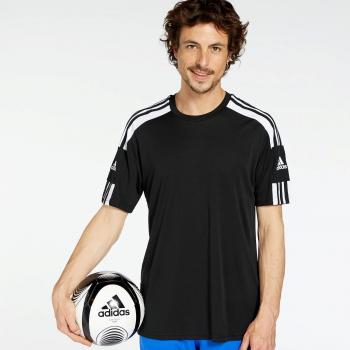Adidas Squadra 21 Short Sleeve Black Men's Football Jersey Size S