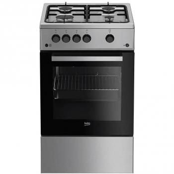 Beko CSG42011F Freestanding Gas Cooker Silver