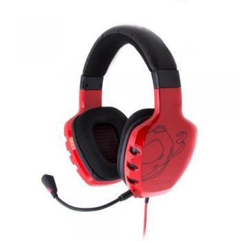 Ozone Rage ST - Auriculares estéreo para Gaming, color rojo