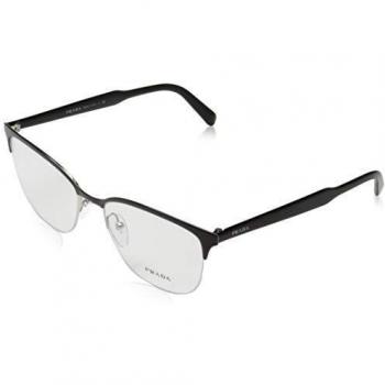Prada 0PR 53VV Monturas de gafas, Top Black/Silver, 55 para Hombre