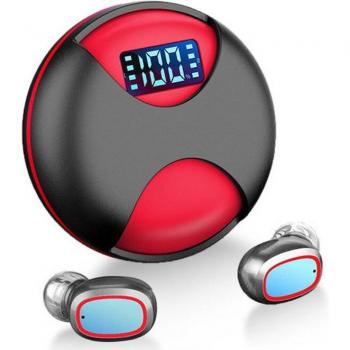 Auriculares Inalámbricos TWS Bluetooth 5.0 con Cancelación de Ruido 9D HiFi Estéreo, Deportivos y Manos Libres con Micrófono