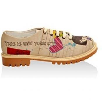GOBY Zapatos de Cordones Tmk6504 Nude EU 36