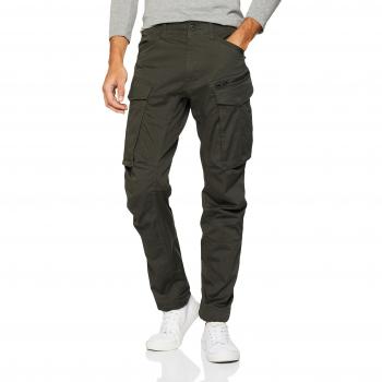 Pantalón Cargo G-Star Rovic Zip 3D Regular Tapered Gris Oscuro 34/32