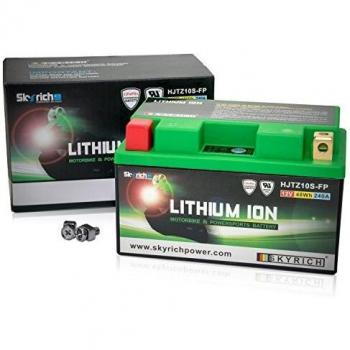 Batería de litio Skyrich HJTZ10S-FP para moto, compatible con Yamaha FZ8 800, alta capacidad, ligera y de larga duración