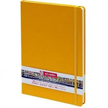 Cuaderno de bocetos A4 amarillo 80 hojas 140 g/m² Royal Talens
