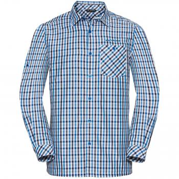 VAUDE Hombre ALB Llevado LS Camiseta Camisa, Primavera/Verano, Hombre, Color Radiate Blue, tamaño XXXL