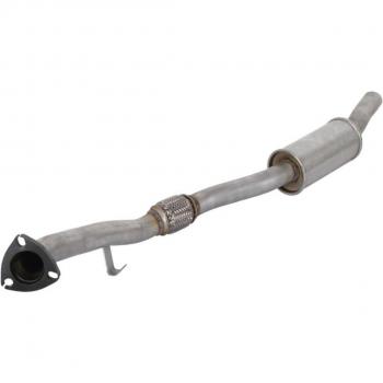 Silenciador central e intermedio 4MAX 0219-01-30270 y 0219-01-30270P, compatible con sistemas de escape, fabricado en acero inoxidable, diseñado para reducir el ruido del motor y mejorar