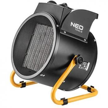 Calefactor eléctrico cerámico PTC NEO TOOLS 90-064 5000 W Negro con ventilador y flujo de aire de 588 m3/h