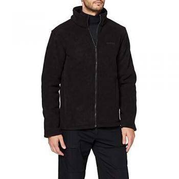 Regatta Garrian Forro Polar con 2 Bolsillos con Cremallera Fleece, Hombre, Black