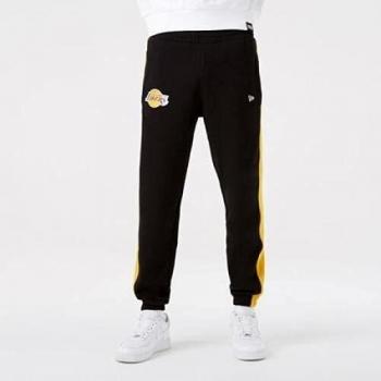 Los Angeles Lakers New Era Lightweight Black Jogger Sweatpants XL