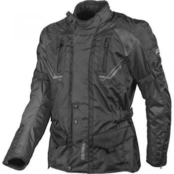 GMS Taylor Chaqueta Textil de Moto Invierno Homologada - Tallas Grandes hasta 12XL - Color Negro