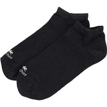 Calcetines Tobilleros Fluchos CA0001 Negro Mujer - Algodón, Suaves, Cómodos