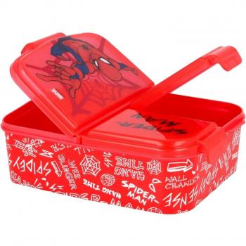 Disney Sandwichera Múltiple Spiderman Urban Web