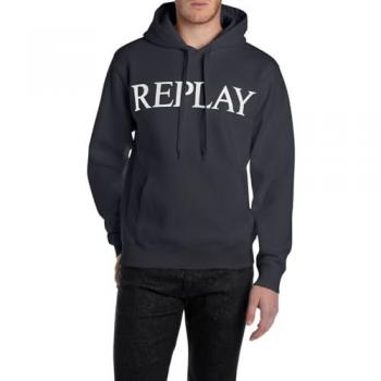 Replay Men's Night Blue Hoodie, 2XL