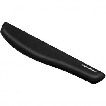 Fellowes PlushTouch Wrist Rest with FoamFusion Technology, Black