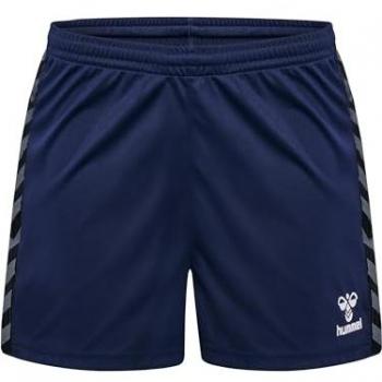 Hummel Pantalones Cortos Authentic Pl para Mujeres - Material ligero, ajuste cómodo, diseño clásico, adecuado para actividades deportivas y uso diario