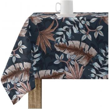 Mantel de tela tropical confeccionado en algodón-poliéster