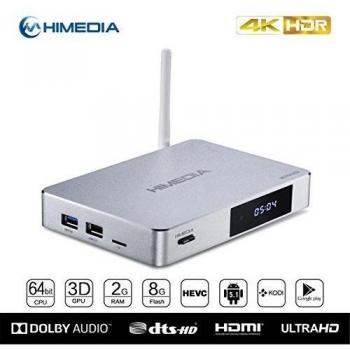 Himedia Q5 Pro Android 5.1 4K TV BOX Kodi Set Top Box Ultra HD Network Streaming Media Player 2G/8G Dual Band Wifi Bluetooth 4.0 Dulby 7.1 and High-end English Firmware Support