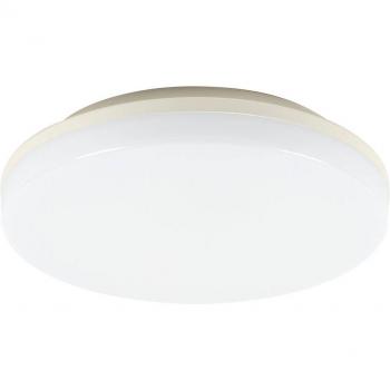 Plafón LED redondo Artin de PRIOS, 22 cm, con sensor, moderno, blanco, hecho de plástico, para cuarto de baño (1 llama)