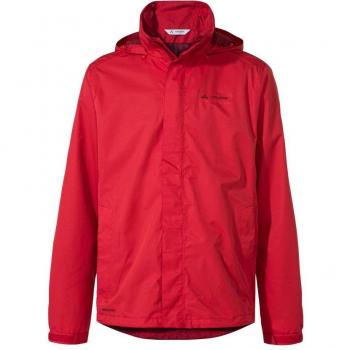 VAUDE Escape Light Waterproof Jacket for Men - Red - Size L