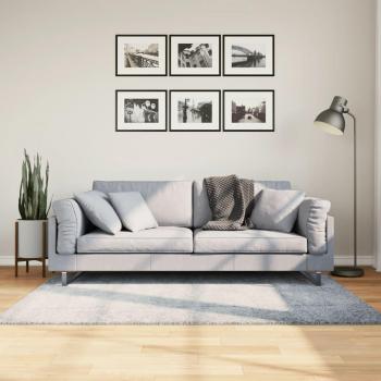 Alfombra Shaggy Modern Azul 120x170 cm