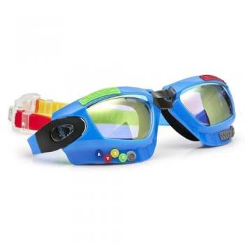 Gafas de Natación Infantiles Gamer con Luz LED y Tira Ajustable - Bling2O Cobalt +6 años