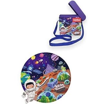 BP-Ciudad de Marte 102 Piezas Astronauta Puzzle, Color para ninños, único
