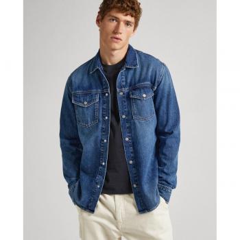 Sobrecamisa Dave Liberty azul Pepe Jeans