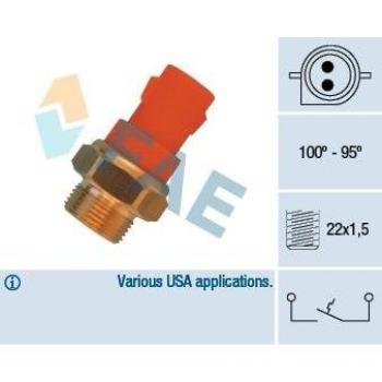Interruptor de temperatura FAE 36340 para ventilador del radiador