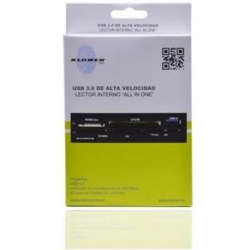 KL Tech KLT102 - Lector de tarjetas interno 3.5, USB 3.0