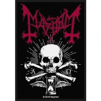 Parche Mayhem Alpha Omega Daemon - Unisex - Negro/Blanco/Rojo