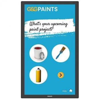 Panel Interactivo Philips 3000 Series 24BDL3751T/00, 23.8 Full HD, Táctil, Android, Wi-Fi, 250 cd/m²