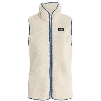 Chaleco de mujer Protest Bodhi, forro polar cálido, color beige, talla 38