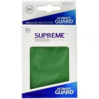 Ultimate guard ugd010535ux supremo fundas standard tamano verde 80
