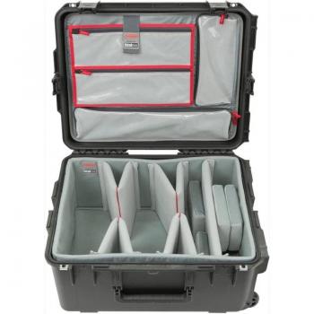 SKB iSeries 3i-2217-10DL Case with Think Tank Designed Video Dividers and Lid Organizer, Black, 21in x 16in x 9in