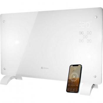 Radiador Eléctrico de Cristal Original CRYSTALWAVE 2000W con WiFi Blanco